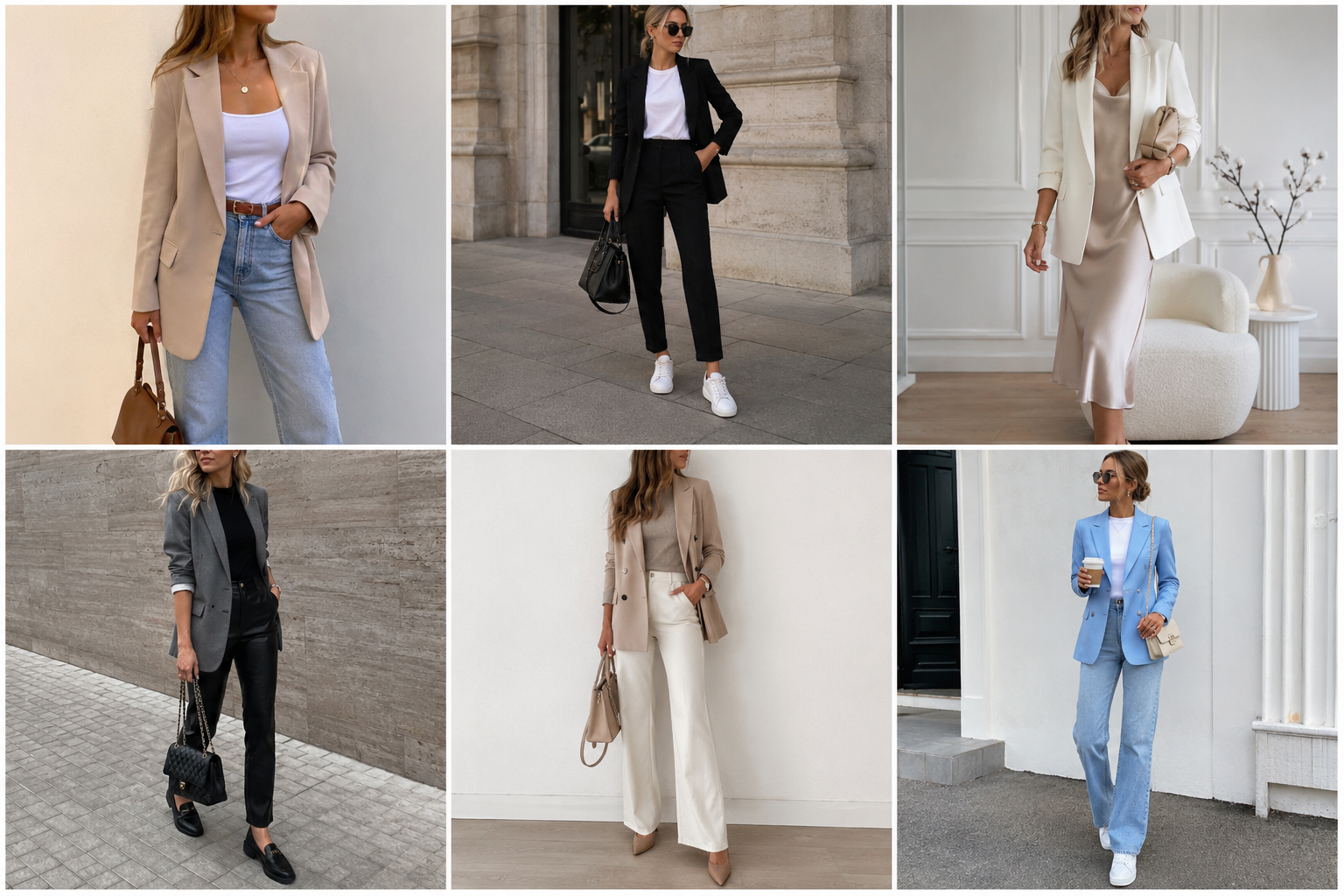 How to Style a Blazer: 6 Effortlessly Chic Outfit Ideas