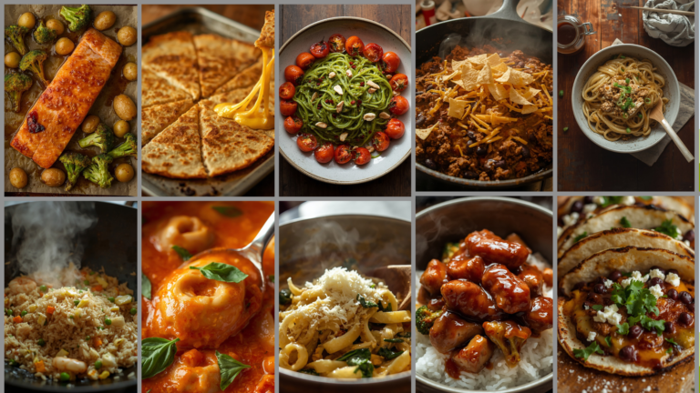 10 Easy 20-Minute Weeknight Dinners Every Busy Mum Needs