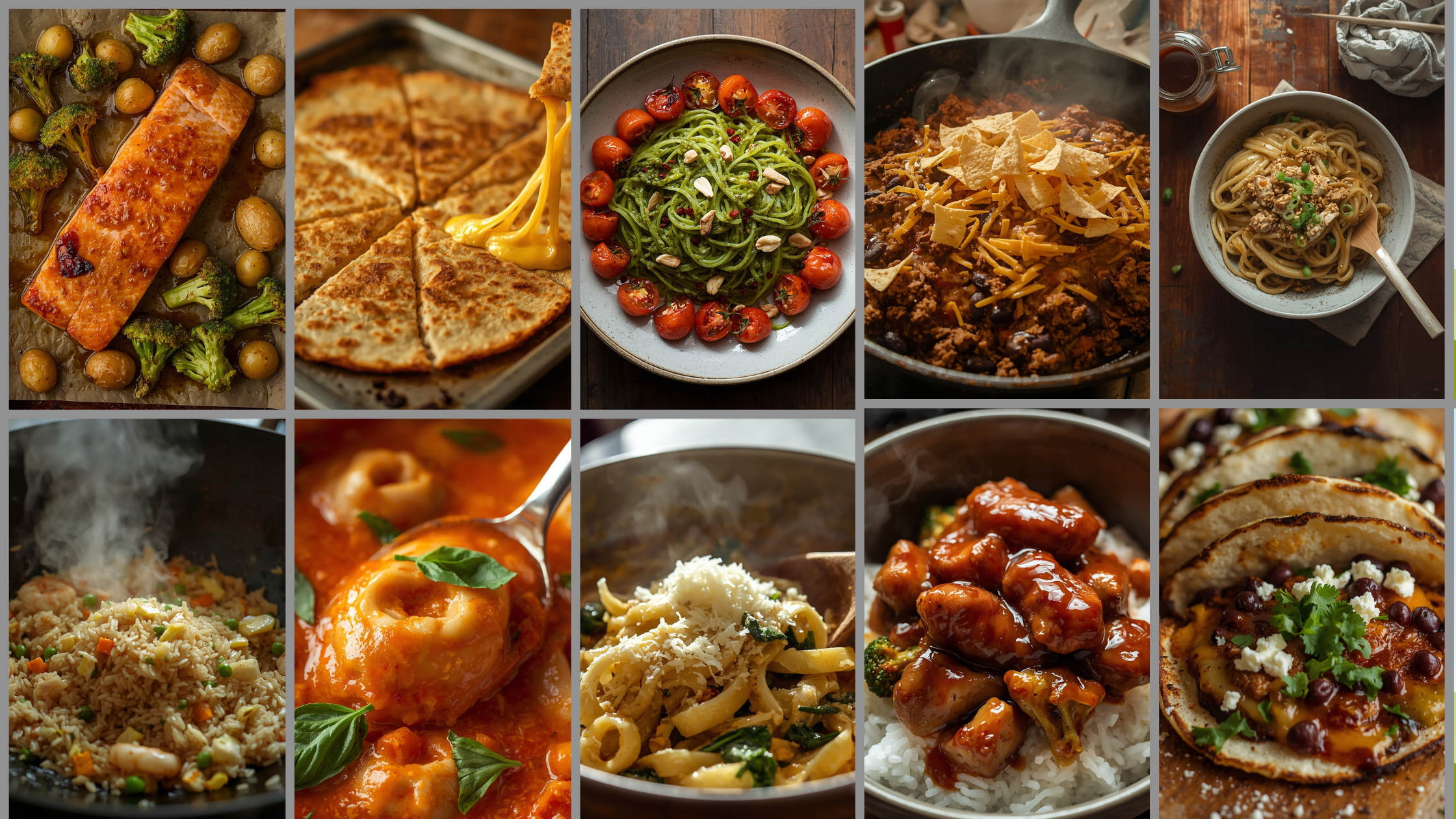 10 Easy 20-Minute Weeknight Dinners Every Busy Mum Needs