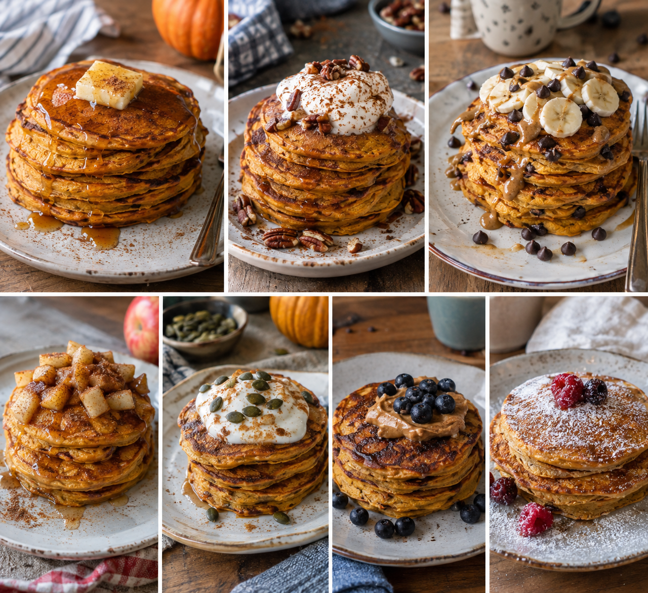 7 Fluffy Pumpkin Pancake Recipes to Warm Up Your Fall Mornings