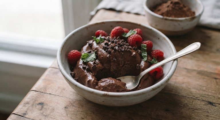 5-Minute Creamy Avocado Chocolate Mousse: Rich, Indulgent, and Entirely Sugar-Free